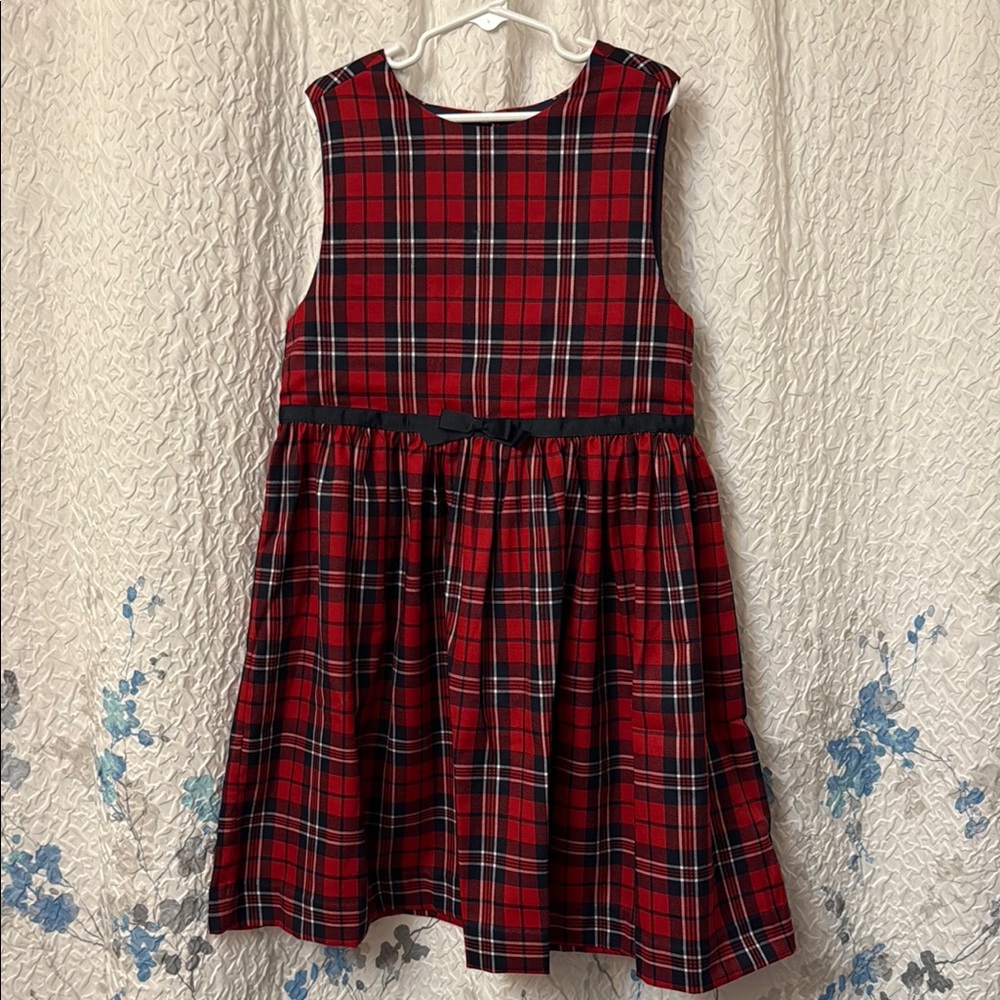 Rachel Riley Tartan Pleated dress size 8
